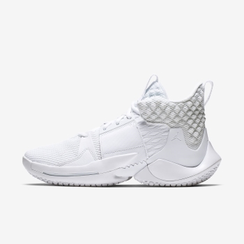 Nike Jordan 'Why Not?' Zer0.2 - Basketsko - Hvide/Metal Guld | DK-56553